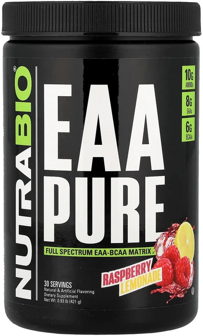뉴트라바이오 EAA 퓨어 라즈베리 레모네이드 421g NRB-26830, 1개 - 쿠팡