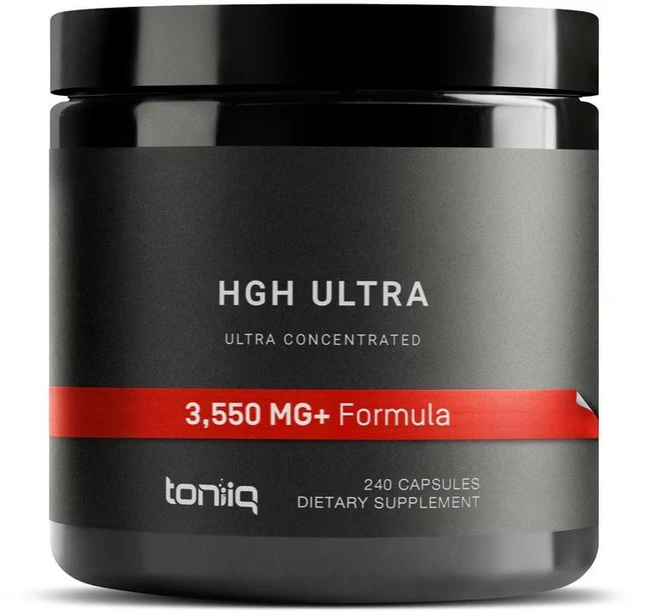 HGH 남성 및 여성용 보충제 (240개) 3 550mg 이상 근육 성장 건강한 인간 호르몬 수준 지원 고순도 아르기닌 오르니틴 라이신 트리뷸러스 아쉬와간다 TQ 포함, 240정, 1개 - 쿠팡