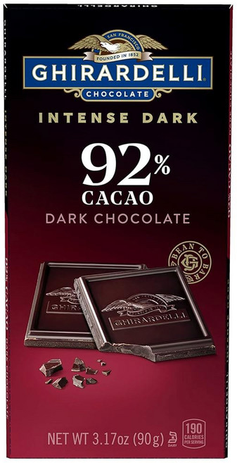 기라델리 인텐스 다크 초콜릿 바 씨 솔트 아몬드 3.5단위단위온스
