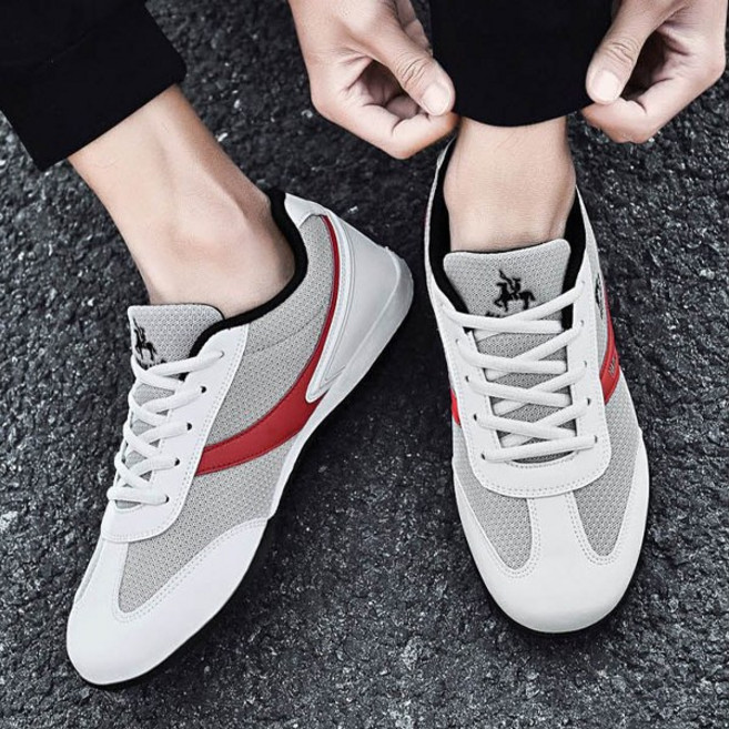 따봉오빠 2cm 남성 소프트 스포츠 캐주얼 댄디 운동화 화이트(DB773)