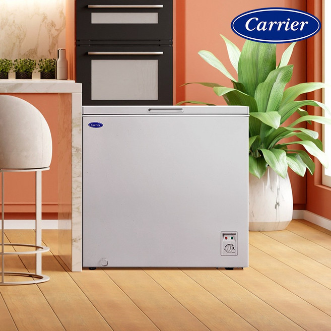 캐리어 냉동고 방문설치, 실버, CSBMD200SO1