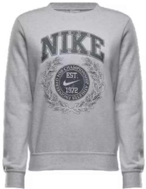 나이키 여성 스포츠웨어 클럽 플리스 크루넥 맨투맨