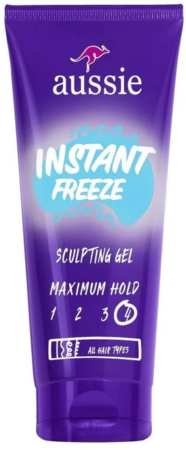 오지 인스턴트 프리즈 스컬프팅 헤어 젤 Aussie Instant Freeze Sculpting Hair Gel, 1개, 198g - 쿠팡