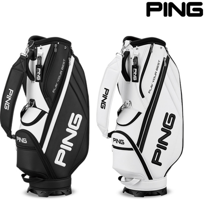 2025 핑 스포티 GK 캐디백 2COLORS, 블랙, 블랙