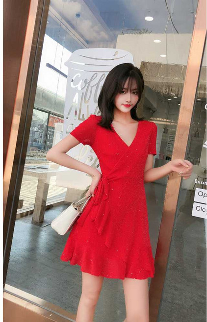 라인 댄스복 원피스 사교 연습복 스판 밸리 라틴 댄스옷 의상 공연복 줌바 신나는