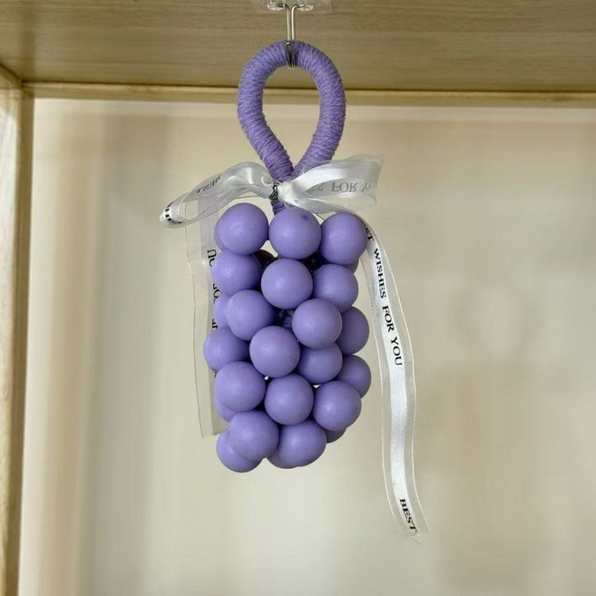 LCLC_Korea 센스있는 집들이 선물 - 비누꽃 포도알 SNS 핫템 향기선물 자취방 인테리어 포도 32알 컬러별 다른 향, 보라-라벤더향