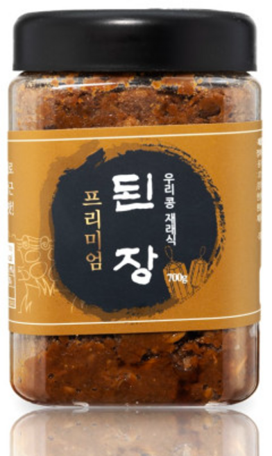 집된장 시골 재래식 전통된장 국산 저염된장 제부도 오리골, 1개, 700g