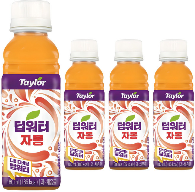 테일러 딥워터 자몽, 180ml, 4개