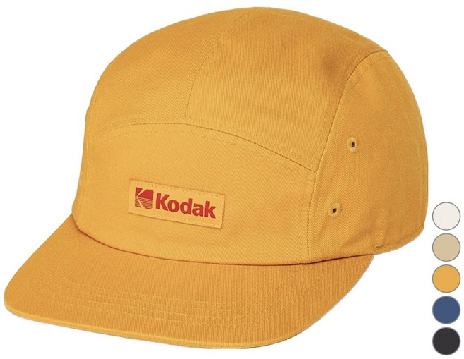 코닥어패럴 남녀공용 로고 면 캠프캡 모자