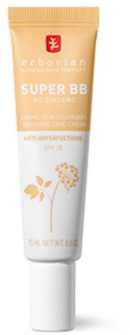 에르보리앙 슈퍼 BB크림 SPF25, 누드, 15ml, 1개