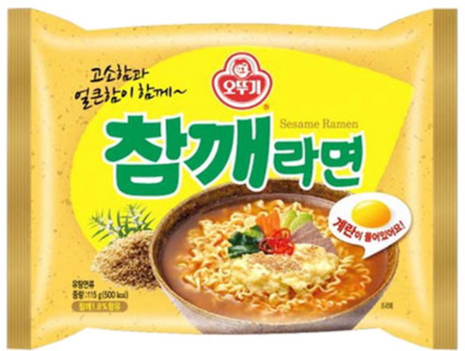 오뚜기 참깨라면 115g, 1개