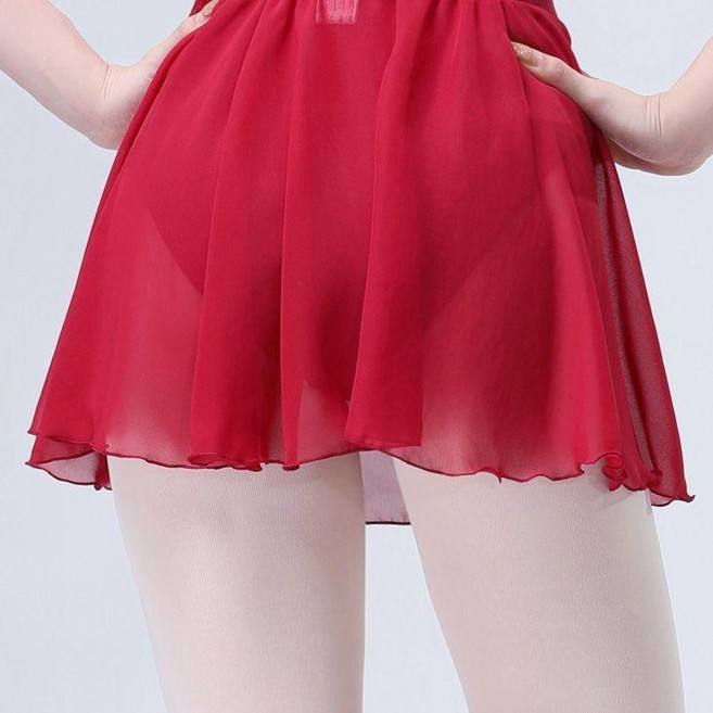 舞蹈雪紡紗裙 芭蕾舞表演服 成人款