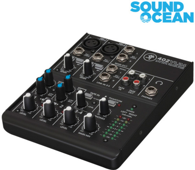 맥키 오디오 믹싱 콘솔 믹서 MACKIE Audio Mixer, 402VLZ4