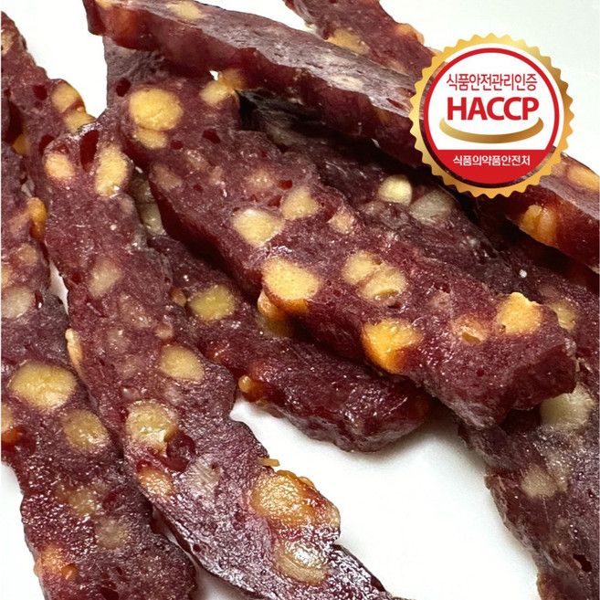 [40년 장인] 고급 수제 한우 육포 견과류 치즈 3종, 한우치즈육포30g x3개, 1개