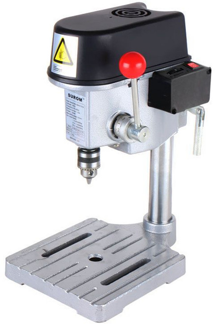 기계 탭핑기 프레스 탁상 보루방 공업용 밀링기 탭드릴 머신 자동 전동 드릴링, 표준 340W 10mm 척, 1개