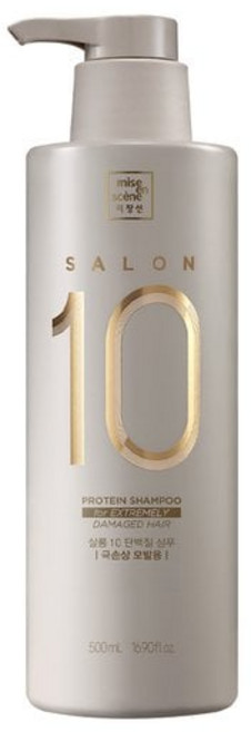 미쟝센 살롱10 단백질 샴푸(극손상) 500ml