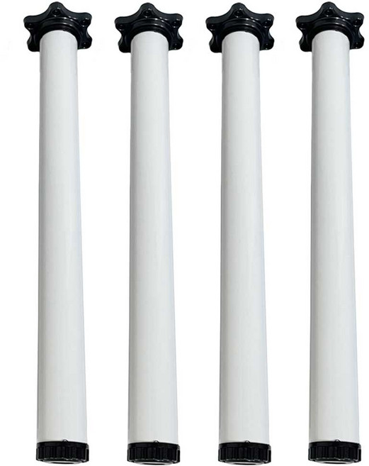 리폼플러스 식탁다리 700mm 테이블다리 책상다리, 화이트, 4개