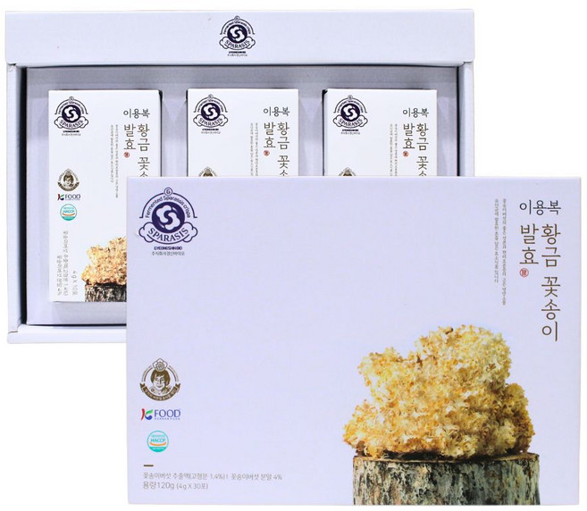 이용복 황금 꽃송이 발효 120g, 1개