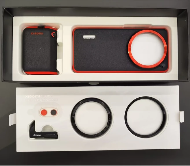Original Xiaomi 15 Ultra 사진 키트 무선 전문 카메라 Len 핸들 이미지 케이스 필터 링, 01 black