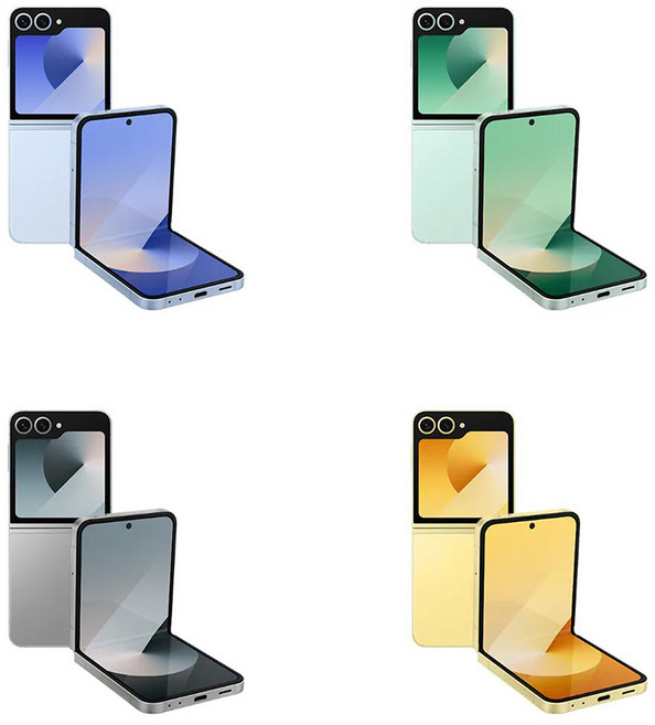 삼성전자 갤럭시 Z 플립 6 자급제, 실버 쉐도우, 256GB