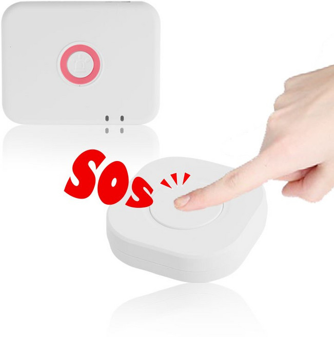 레이홈 무선비상벨 독거노인 부모님 안심벨 SOS호출기 알림버튼, 1개