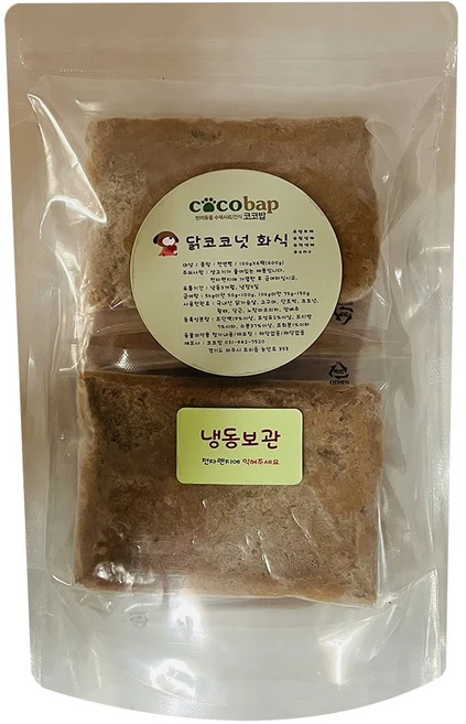 닭코코넛 화식(100g x 6개), 6개, 100g, 닭 - 쿠팡