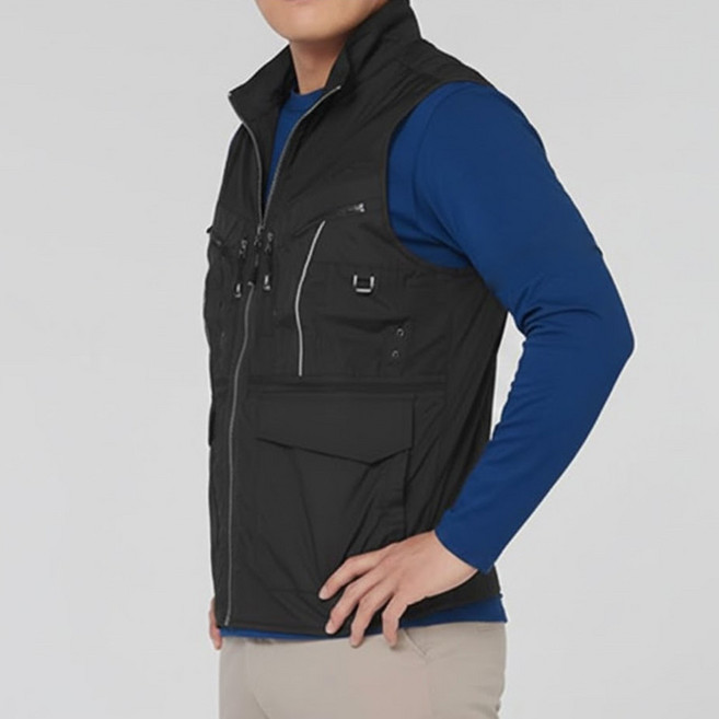 슬레진저 남녀공용 멀티 입체 포켓 메쉬 베스트