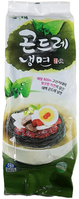 산채 곤드레면 10인분, 1개