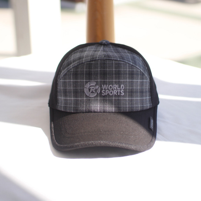 국내제작 봄체크원단 중년남자 할아버지모자