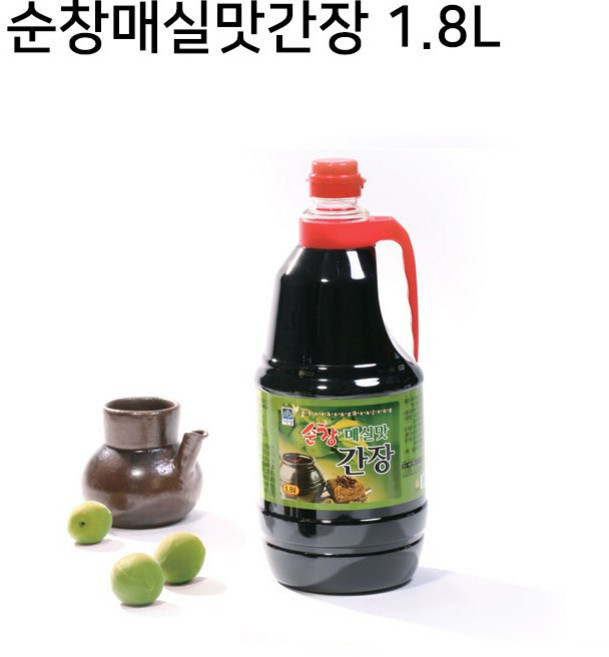 저염도 매실간장 1.8L 짜지않은 맛능 맛간장, 1개