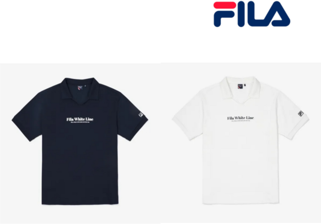 휠라공용 FILA 테니스 라이프 루즈핏 카라반팔티 FS2TSF2331X