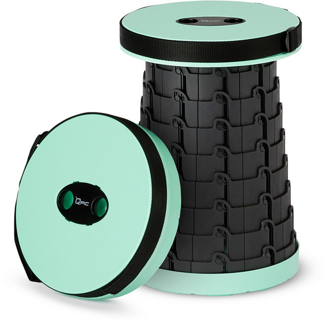 큐머스 퀵스툴 휴대용 접이식 의자, 미니 티파니블루