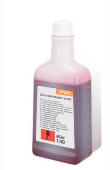 스틸(STIHL) 독일 정품 2행정 엔진오일 450ml 2싸이클 예초기 엔진톱 전용 윤활유, 단품, 1개