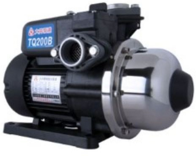 大井 TQ200B 電子穩壓加壓馬達, 1個, TQ200B+不鏽鋼壁架,1英吋