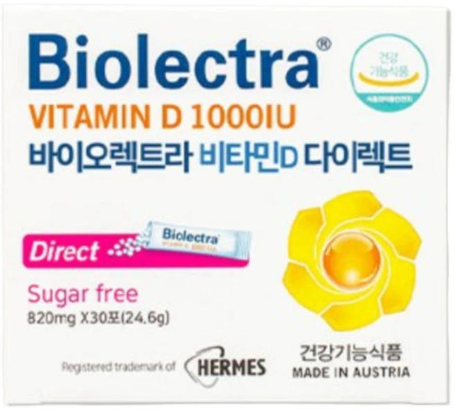 바이오렉트라 비타민D 다이렉트 820mg 30포 2개 - 쿠팡
