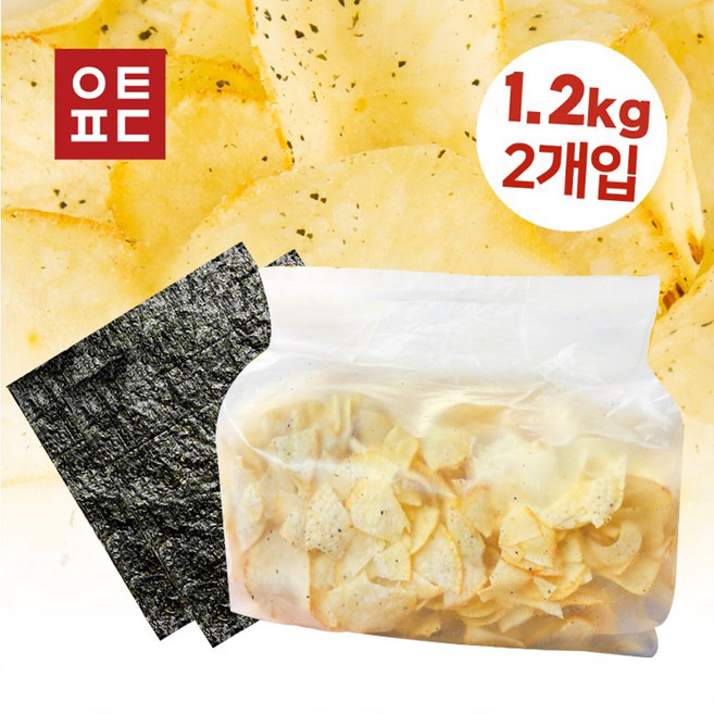 아트푸드 카사바칩 김맛, 1개, 2.4kg