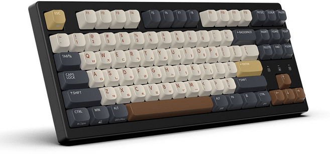 한성컴퓨터 듀얼 8K 가스켓 마그네틱 게이밍키보드, 모카코코아, TFG Magnetox XL, 마그네틱축(자석축)