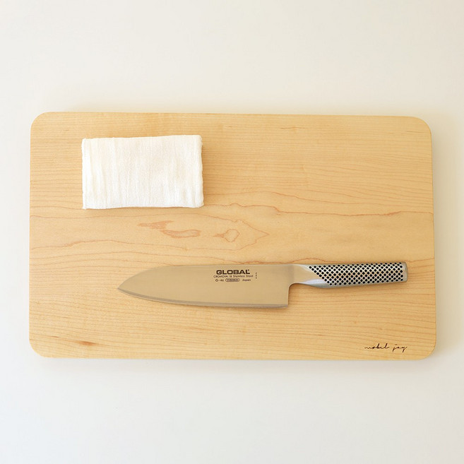 [정품] 글로벌나이프 G-46 산토쿠 나이프 만능 인생칼 평생AS 18cm, 실버