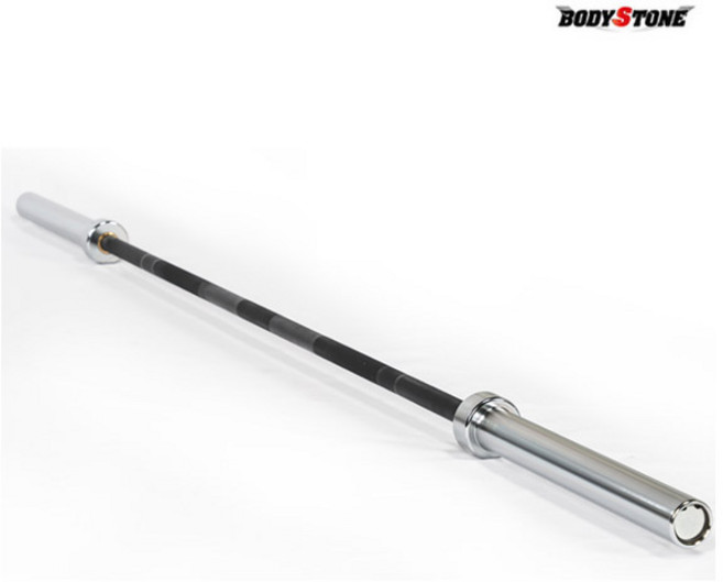 바디스톤 블랙 샤프트 중량봉 2200mm 웨이트 올림픽바, 1개