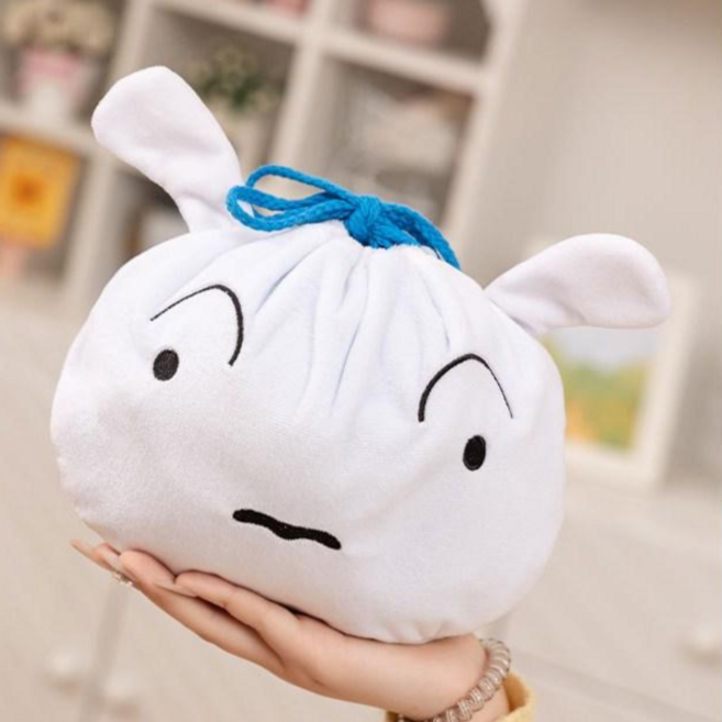 짱구는 못말려 얼굴 파우치 복주머니