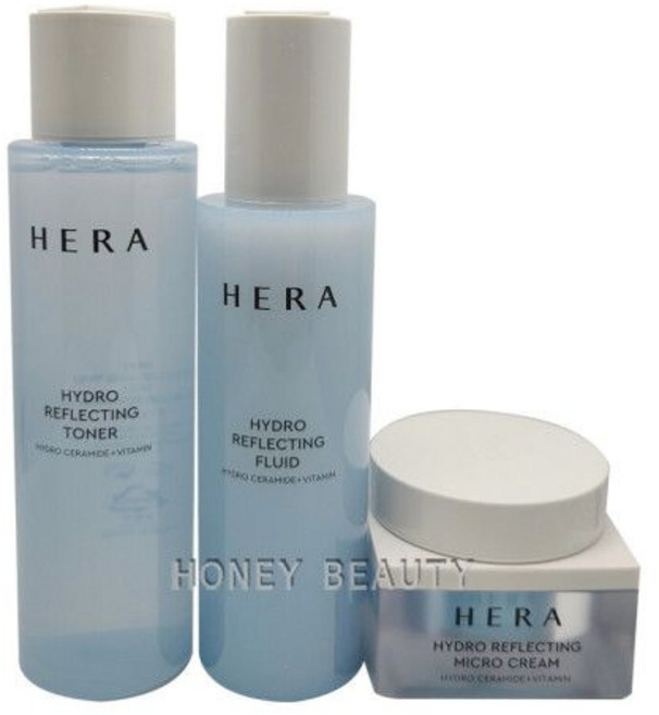 헤라 하이드로 리플렉팅 3종 토너+플루이드+크림