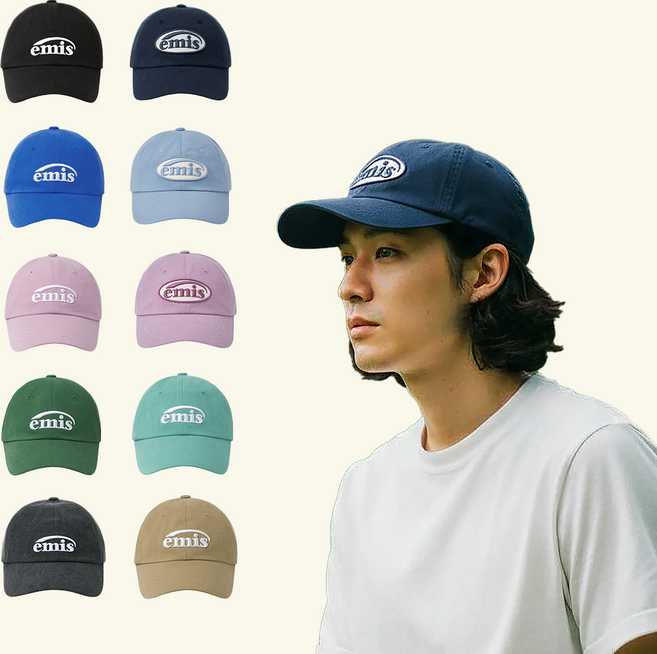 백화점 정품 EMIS 이미스 볼 캡 + 리유저블백 증정