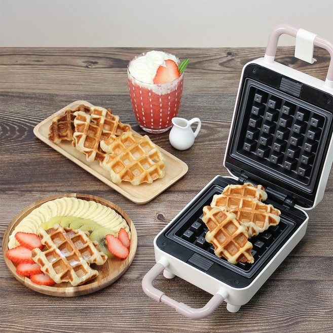 도무스 브뤼셀 와플메이커 가정용 벨기에와플 샌드위치 크로플 와플팬 와플펜