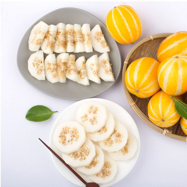 [성주]고당도 성주 참외/꼬마참외, 1개, 성주 참외 꼬마 (-20과) 2kg (기본포장)