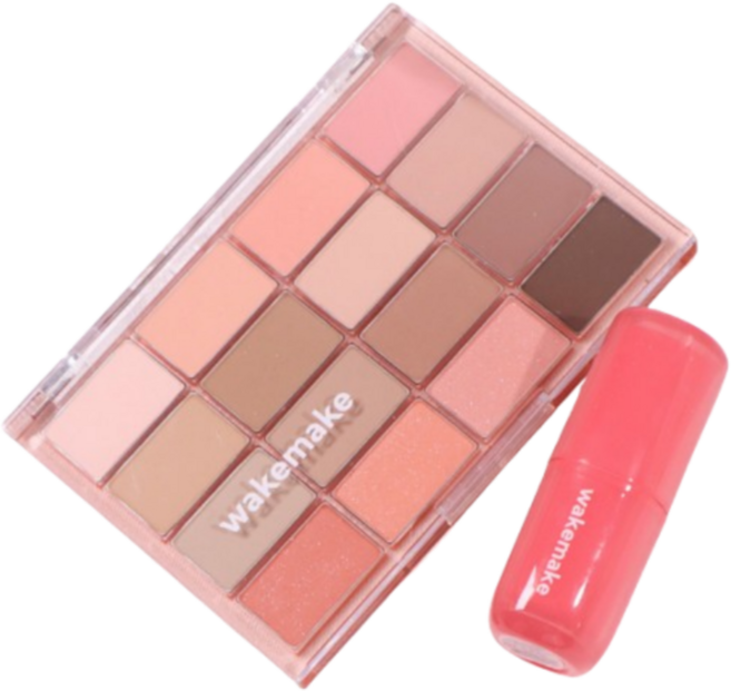 웨이크메이크 소프트 블러링 아이 팔레트, 1개, 08 캔디 코랄 블러링