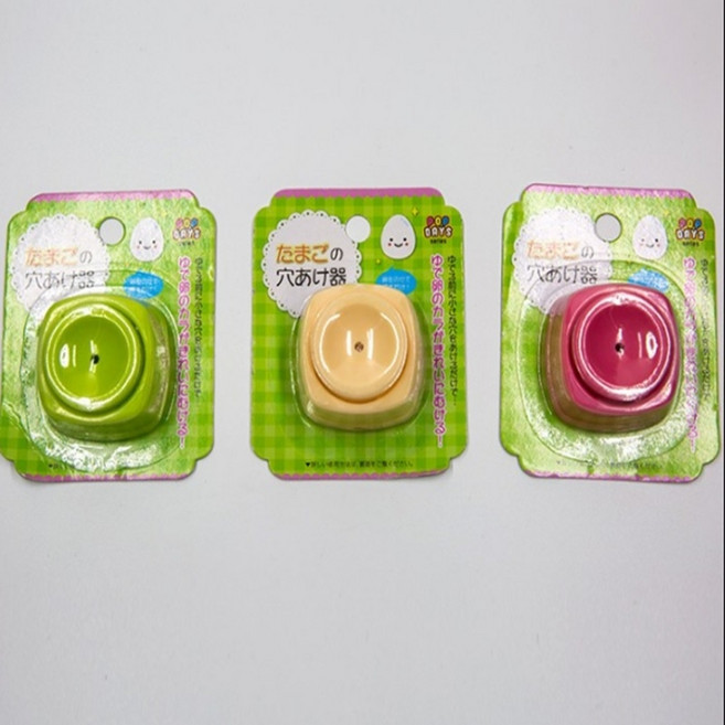 계란 펀칭기 드릴 일식 반숙 달걀 요리 아이디어 공구 찜기, 무작위 색상161949