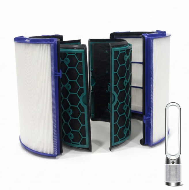 다이슨 TP04 DP04 공기청정기 호환 필터 분리형 HP04 TP05 HP05, TP04(헤파+탈취필터), 1개