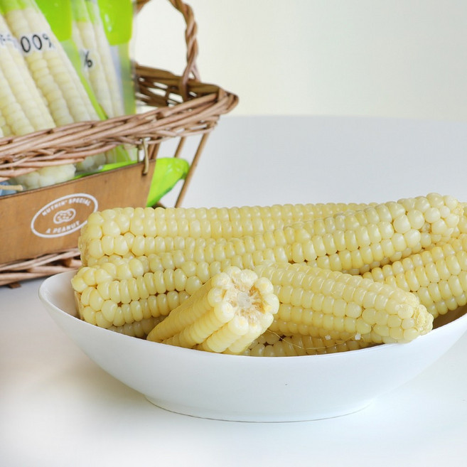 괴산 대학 찰옥수수 냉동 찐 삶은 옥수수 14cm이상, 1박스, 30개