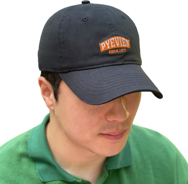 크군 남녀공용 데일리 볼캡 파이 컬러 야구 모자