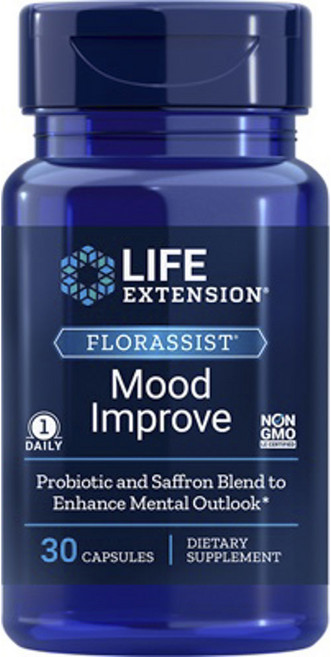 LIFE EXTENSION 情緒舒緩益生菌, 30顆, 1罐
